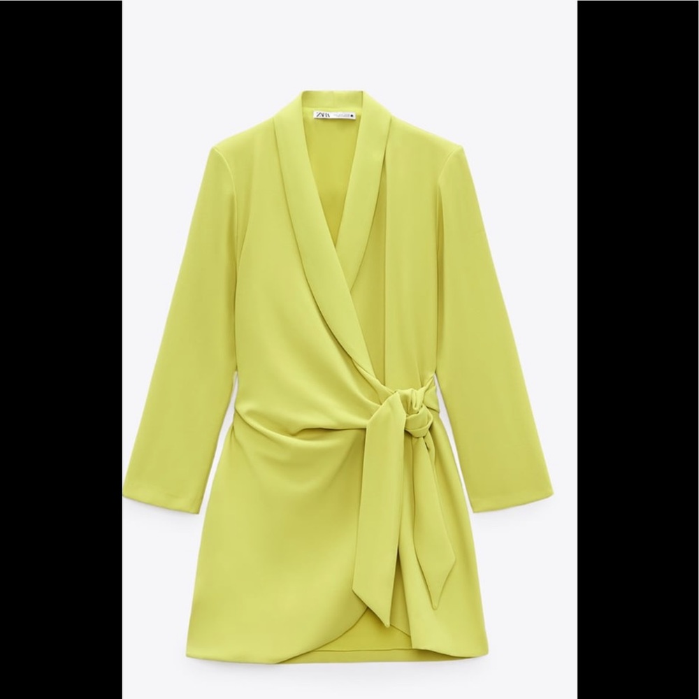 Zara pareo mini dress